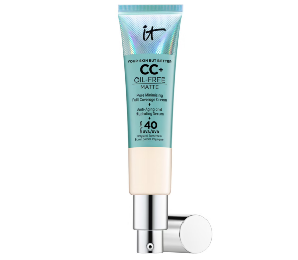 Your Skin But Better CC+ Cream Oil Free Matte CC Crème correctrice haute couvrance anti-pores apparents SPF40 It Cosmetics - tube de 32 ml - image 1
