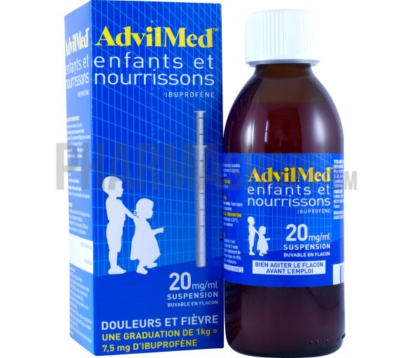 Advilmed Enfants et Nourrissons buvable en flacon - flacon de 200 ml