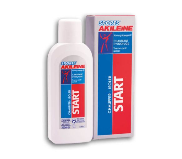 Start chauffant hydrofuge Akileïne sports - tube de 200 ml - image 1