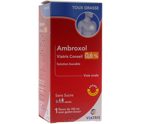 Ambroxol Mylan 0,6% - flacon de 150 ml - image 1