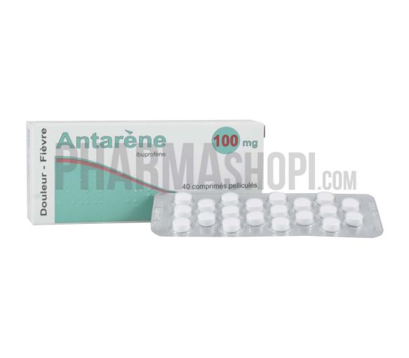 Antarene 100mg comprimé - boîte de 40 comprimés