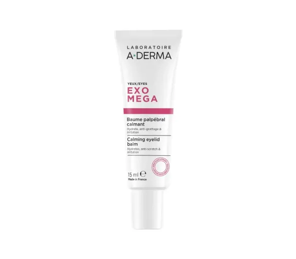 Exomega baume palpébral calmant A-Derma - tube de 15ml