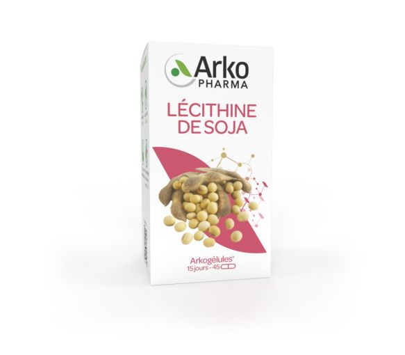 Arkogélules Lécithine de soja Arkopharma - boîte de 45 gélules - image 1