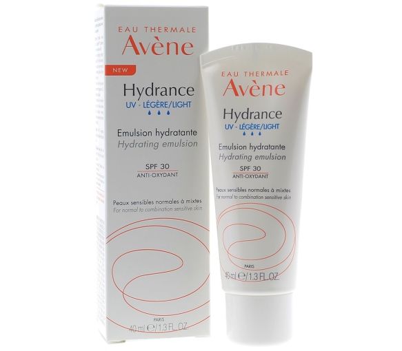 Hydrance émulsion légère hydratante UV spf 30 Avène - tube de 40 ml - image 1