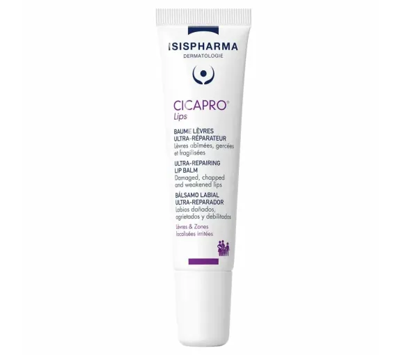 Cicapro baume lèvres ultra-réparateur Isispharma - tube de 15ml - image 1