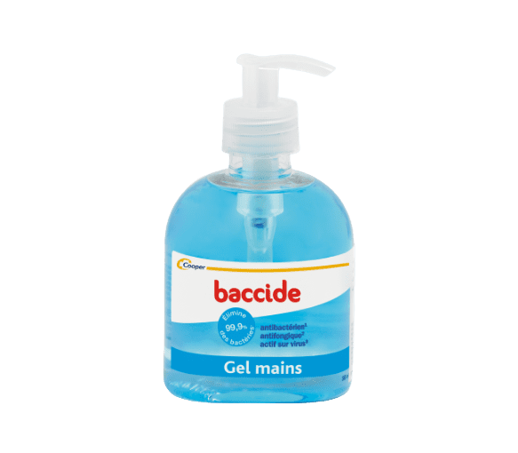 Gel main hydroalcoolique Baccide - flacon pompe de 300 ml