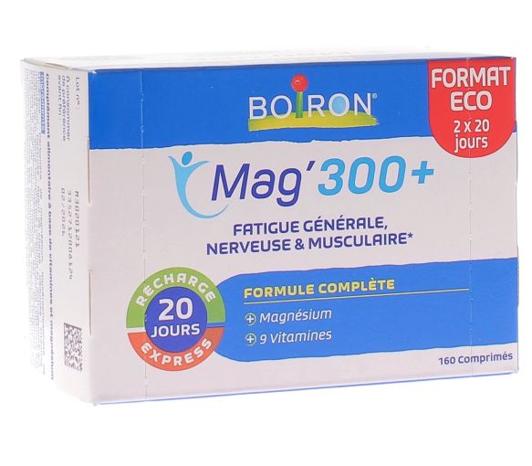 Magnésium 300+ comprimé Boiron - boîte de 160 comprimés - image 1
