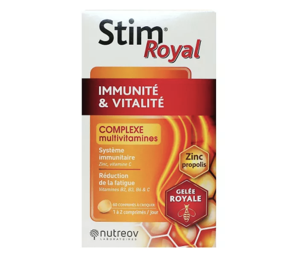 Stim royal immunité et vitalité Nutreov - boite de 60 comprimés