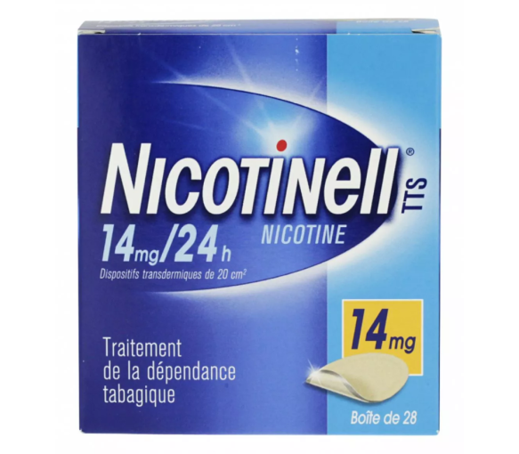 Nicotinell TTS 14mg/24h dispositif transdermique - boîte de 28 dispositifs