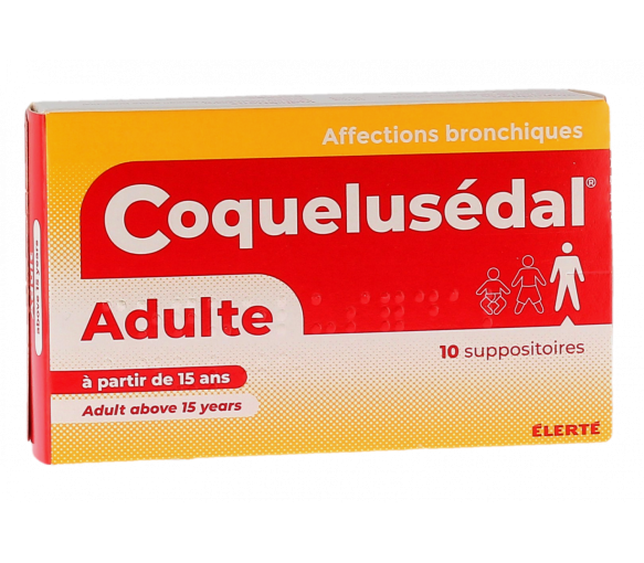 Coquelusédal Adultes - 10 suppositoires - image 1