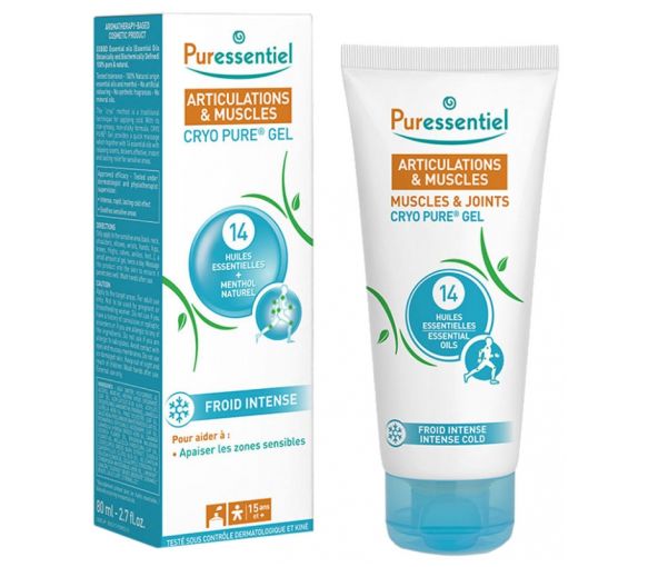 Cryo Pure gel articulations & muscles Puressentiel - tube de 80 ml - image 1