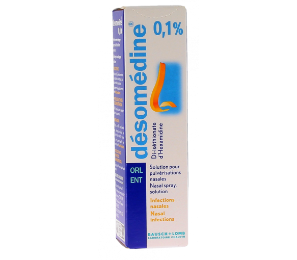Désomédine 0,1% solution pour pulvérisations nasales en flacon - flacon de 10 ml - image 1