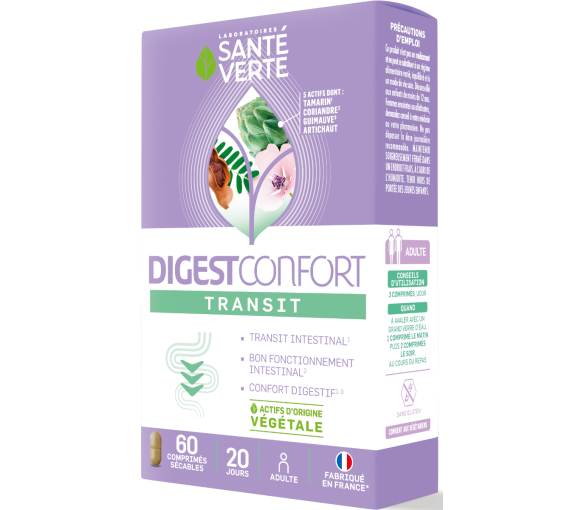 DigestConfort Transit Santé verte - boite de 60 comprimés - image 1