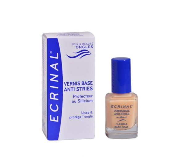 Vernis base anti stries Ecrinal - flacon de 10 ml