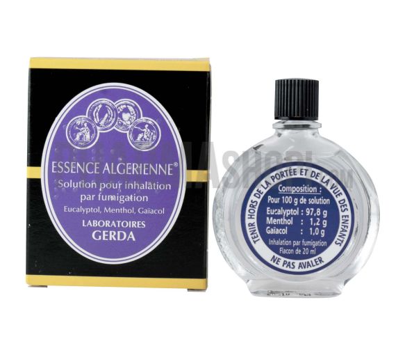 Essence Algerienne solution pour inhalation par fumigation - flacon de 20 ml