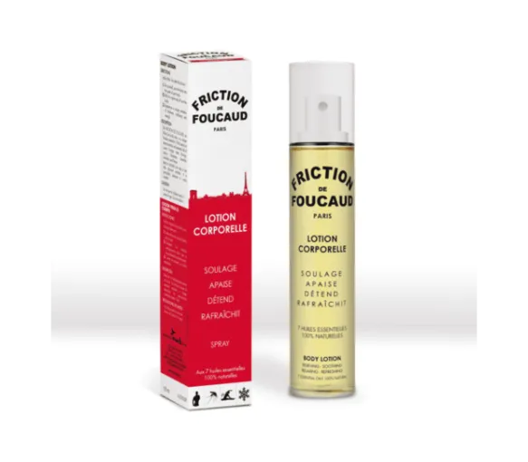 Lotion énergisante pour le corps Friction de Foucaud – spray 125 ml - image 1
