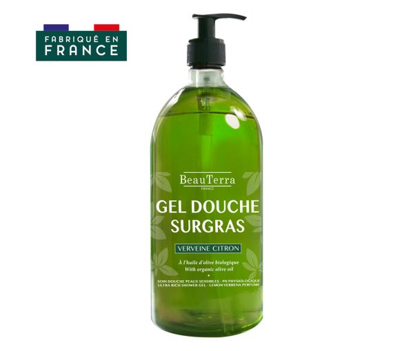 Gel douche surgras verveine citron Beauterra - image 1