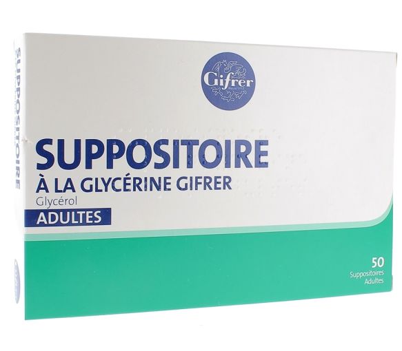Suppositoires à la glycérine Gifrer - image 1