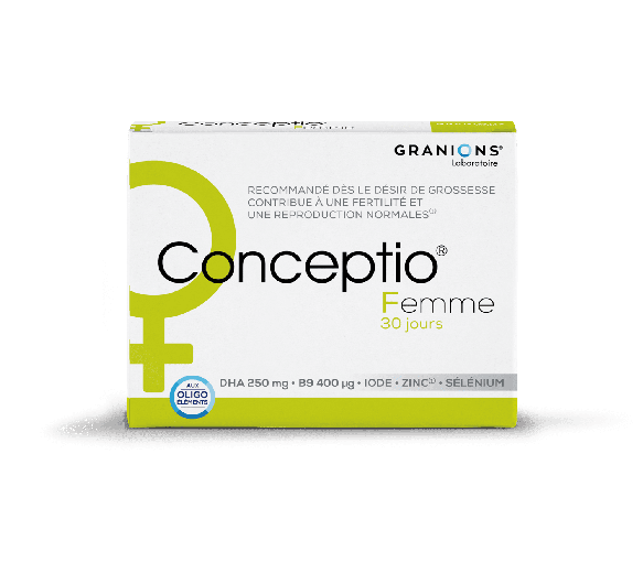 Conceptio femme Granions - boite de 30 gélules et 30 capsules
