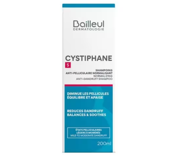 Cystiphane shampooing anti-pelliculaire intensif DS Biorga - tube de 200 ml - image 1
