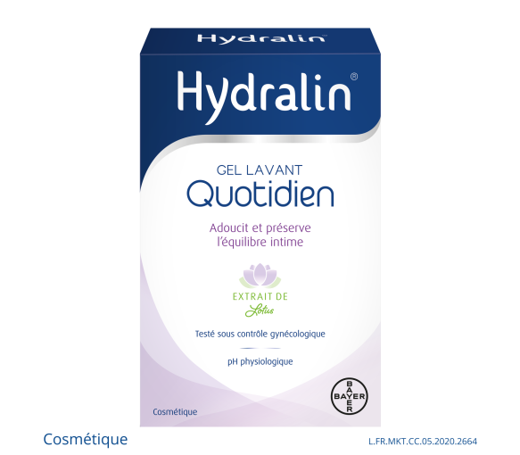 Hydralin Quotidien Gel Lavant 100ml équilibre intime - image 1