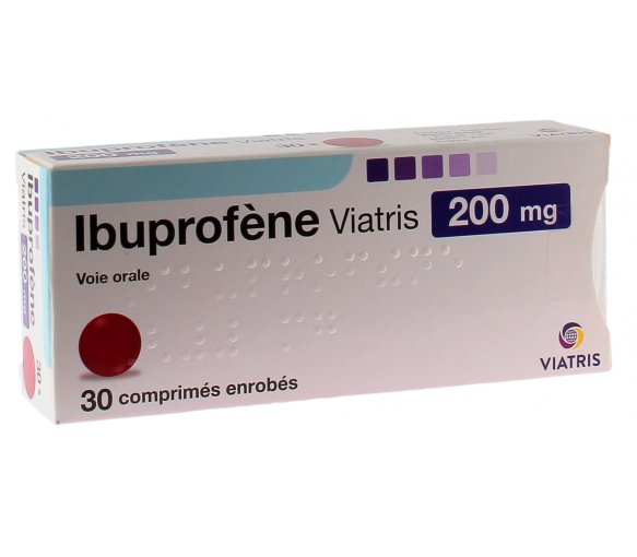 Ibuprofène 200mg comprimés - Douleurs et fièvre - 30 comprimés - image 1