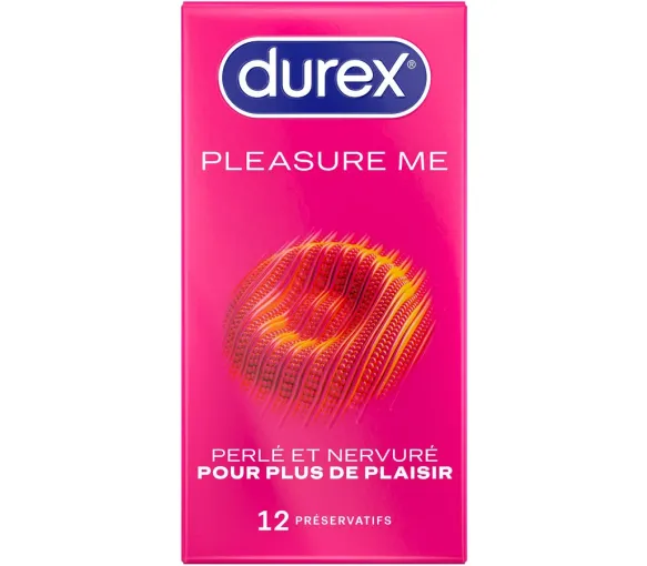Préservatifs Pleasure Me Durex - boîte de 12 préservatifs - image 1