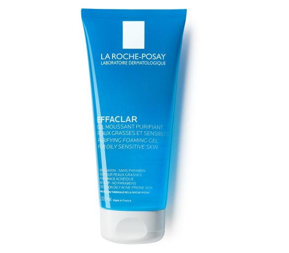 Effaclar gel moussant purifiant peaux grasses et sensibles La Roche-Posay - tube de 200 ml - image 1