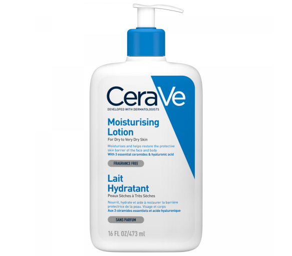 Lait hydratant CeraVe - flacon de 473 ml - image 1