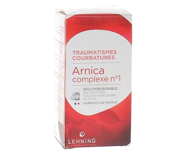 Arnica complexe n° 01 solution buvable en gouttes Lehning - flacon de 30 ml