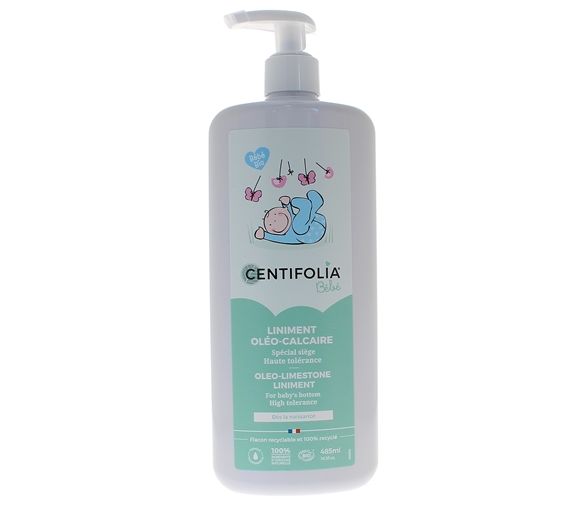 Liminent oléo-calcaire bio Centifolia - flacon-pompe de 485ml
