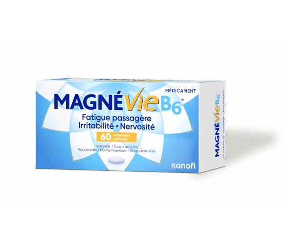 Magnévie B6 100mg - 60 comprimés pelliculés