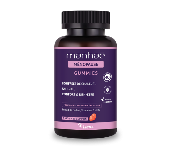 Manhaé Ménopause Vitavea - pot de 60 gummies