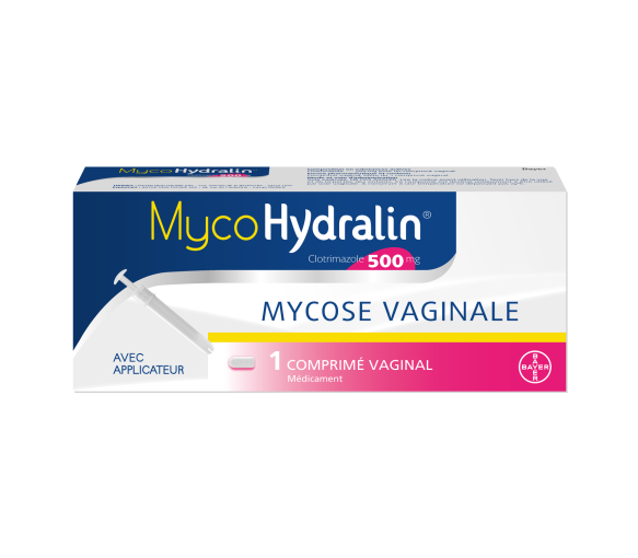 MycoHydralin 500 mg - boite de 1 comprimé vaginal
