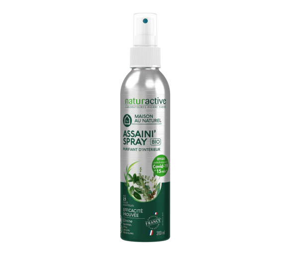 Assaini'spray aux huiles essentielles BIO Naturactive - spray de 200 ml - image 1