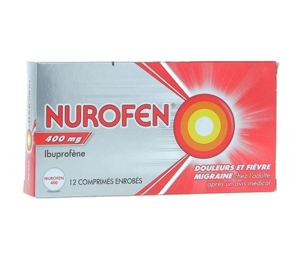 Nurofen 400 mg – 12 comprimés enrobés