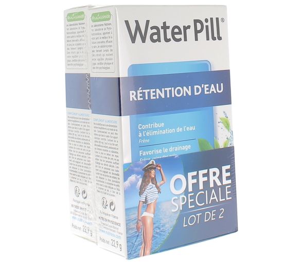 Water pill rétention d'eau Nutreov - Offre spéciale lot de 2 boites de 30 comprimés