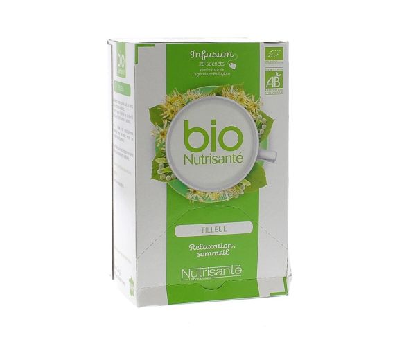 Infusion bien-être Tilleul BIO Nutrisanté - 20 sachets