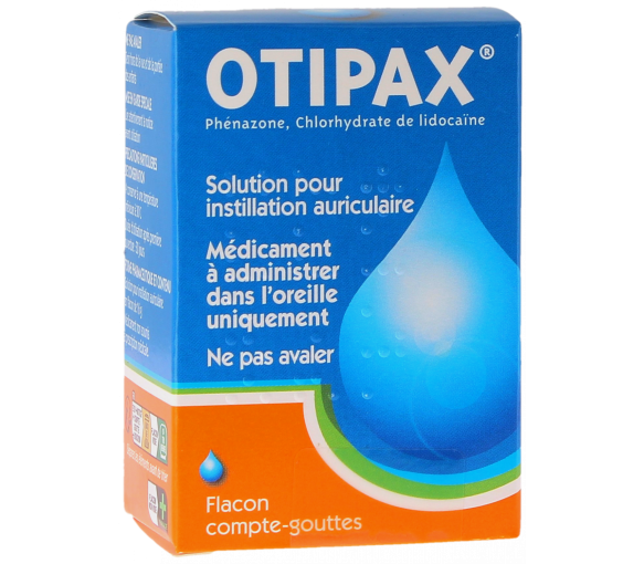 Otipax solution pour instillation auriculaire Biocodex - flacon de 15 ml - image 1