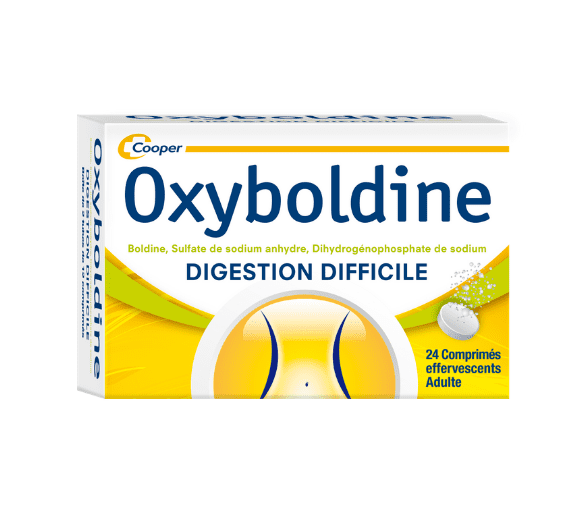 Oxyboldine comprimé effervescent - boîte de 24 comprimés