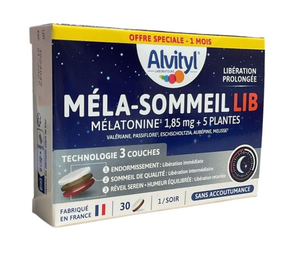 Méla-sommeil Lib Alvityl - boite de 30 comprimés - image 1