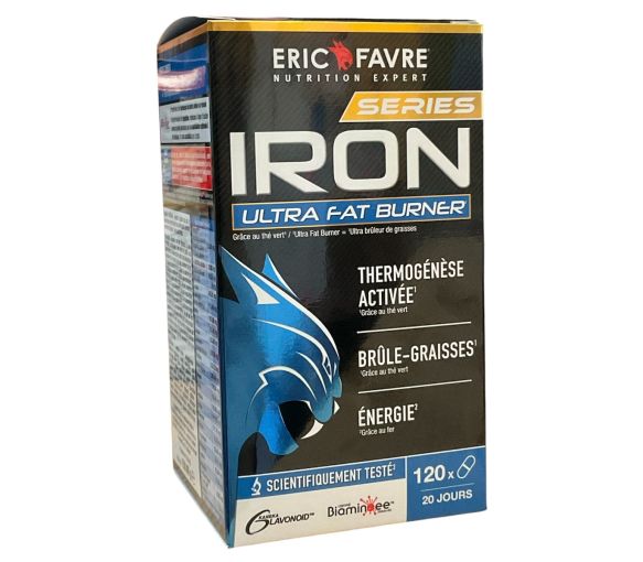 Iron series ultra fat burner Eric Favre - boite de 120 gélules - image 1
