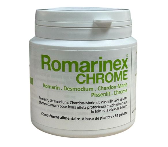Romarinex chrome Dissolvurol - pot de 84 gélules