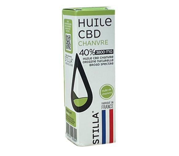 Huile CBD chanvre 40% 3800mg Stilla - flacon de 10ml - image 1