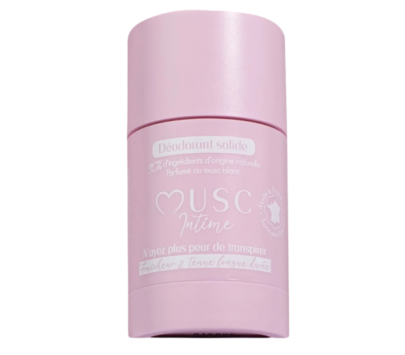 Déodorant solide musc blanc la la précieuse Musc Intime - roll-on de 50g - image 1
