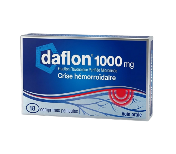 Daflon 1000mg comprimé - boite de 18 comprimés - image 1