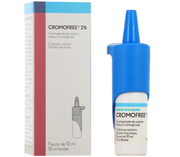 Cromofree 2% collyre en solution - boîte de 1 flacon de 10ml