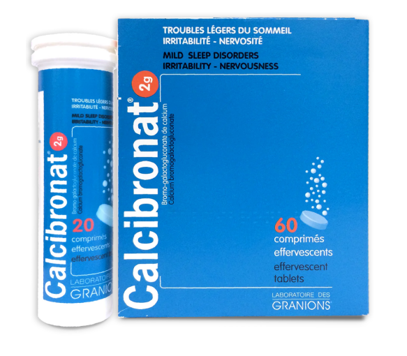 Calcibronat 2g comprimé effervescent - boîte de 60 comprimés