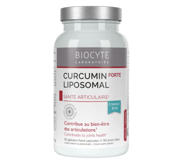 Curcumin Forte Liposomal santé articulaire Biocyte - pot de 90 gélules