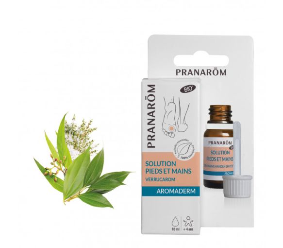 Aromaderm Lotion pieds et mains Pranarôm - flacon de 10 ml - image 1
